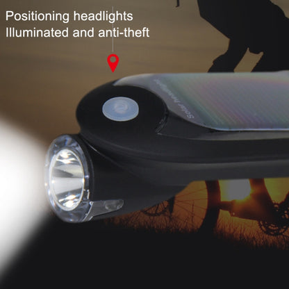 Bicycle Solar Headlight Positioning Device(Human Vibration Alarm) - Headlights by buy2fix | Online Shopping UK | buy2fix