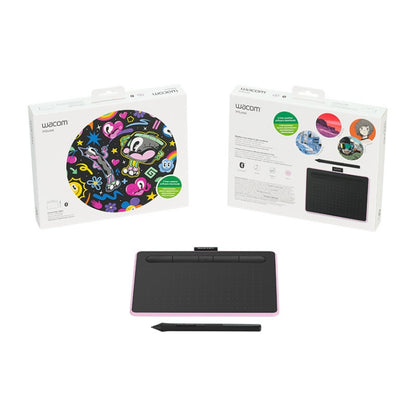 Wacom Bluetooth Pen Tablet USB Digital Drawing Board(Pink) - Consumer Electronics by Wacom | Online Shopping UK | buy2fix