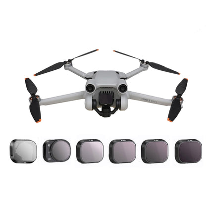 RCSTQ Aluminum Alloy Adjustable Filter Accessories for DJI Mini 3 Pro,Style: CPL - DJI & GoPro Accessories by RCSTQ | Online Shopping UK | buy2fix