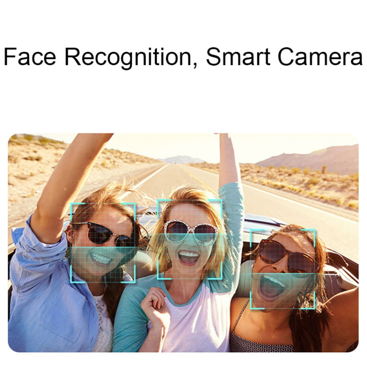 C200 4K Face Recognition WIFI Anti-Shake Outdoor Cycling Waterproof Sports Camera(White Set) - Consumer Electronics by buy2fix | Online Shopping UK | buy2fix
