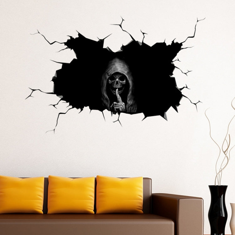 5PCS Halloween Horror Skull Car Window Sticker, Size:, Color: 40x30cm - In Car by buy2fix | Online Shopping UK | buy2fix