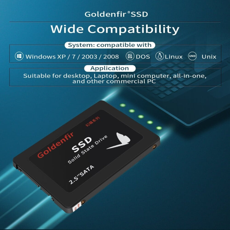 Goldenfir T650 Computer Solid State Drive, Flash Architecture: TLC, Capacity: 60GB - Computer & Networking by Goldenfir | Online Shopping UK | buy2fix