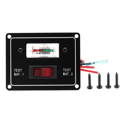AOS3044 Marine Dual Battery Tester Pointer Voltmeter - Consumer Electronics by buy2fix | Online Shopping UK | buy2fix