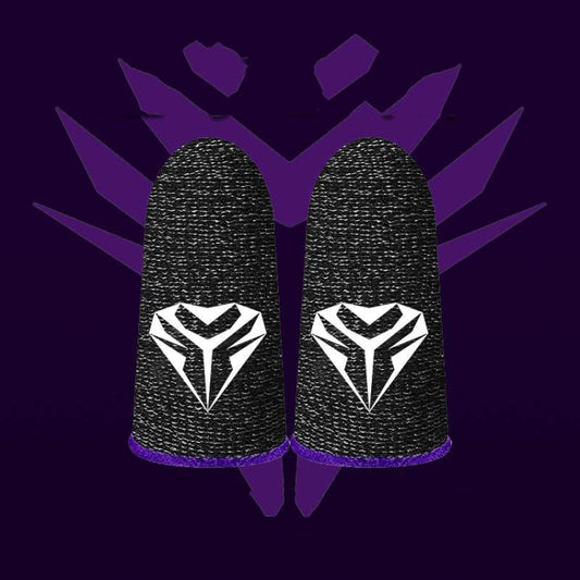 Gaming Superconducting Sweat Resistant Finger Gloves(Purple) - Gaming Finger Sleeves by buy2fix | Online Shopping UK | buy2fix