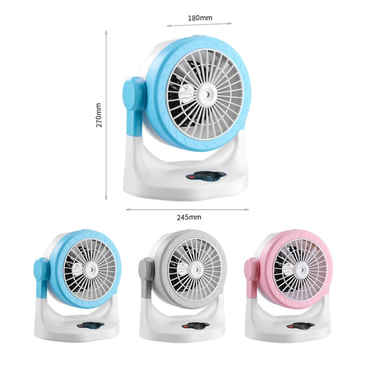 DFS003 Home USB Desktop Mini Air Conditioning Fan Dormitory Humidification Spray Cooler(Pink) - Consumer Electronics by buy2fix | Online Shopping UK | buy2fix