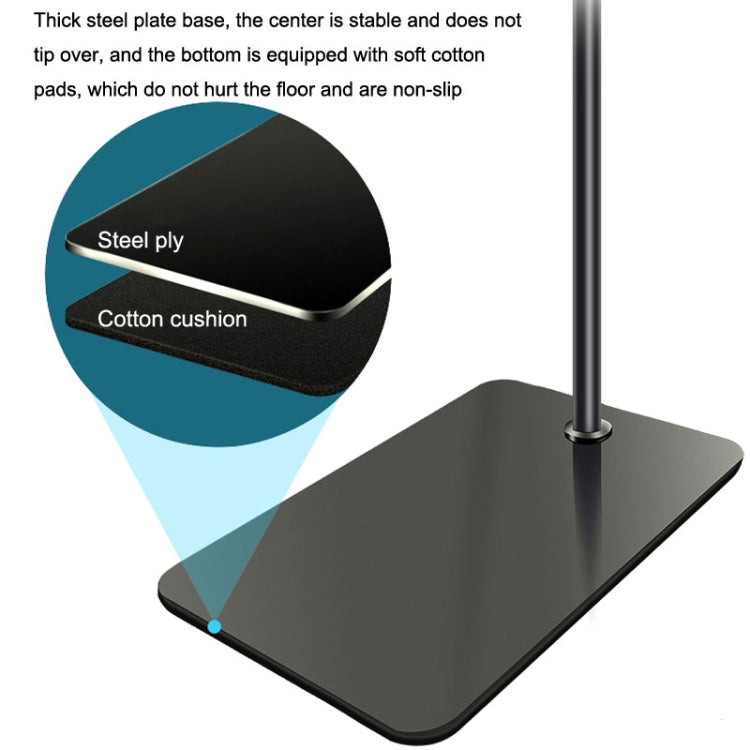 135cm Cantilever Floor Model Mobile Phone Live Broadcast Bedside Lifting Bracket - Lazy Bracket by buy2fix | Online Shopping UK | buy2fix