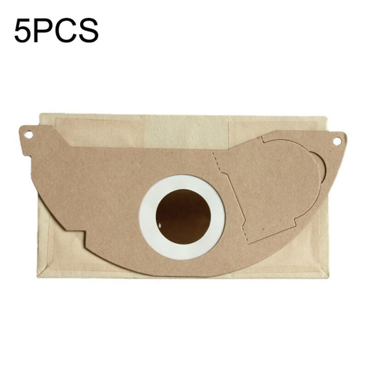 5PCS Paper Bag Waste for Karcher WD2250 / A2004 / A2054 / MV2 Vacuum Cleaner Accessories - Consumer Electronics by buy2fix | Online Shopping UK | buy2fix