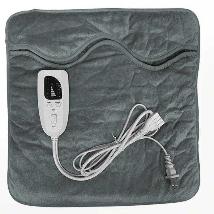 60W  Electric Feet Warmer For Women Men Pad Heating Blanket UK Plug 240V(Dark Gray) - Consumer Electronics by buy2fix | Online Shopping UK | buy2fix