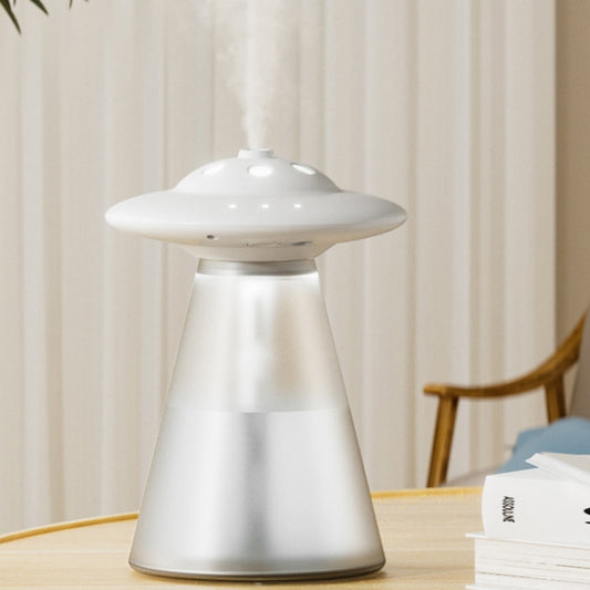 FX-041 USB Charging UFO Shape Night Light Humidifier(Ivory White) - Home & Garden by buy2fix | Online Shopping UK | buy2fix