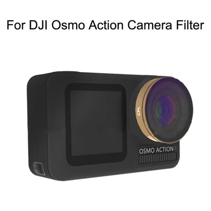 JSR For DJI Osmo Action Motion Camera Filter, Style: LG-Red - DJI & GoPro Accessories by JSR | Online Shopping UK | buy2fix