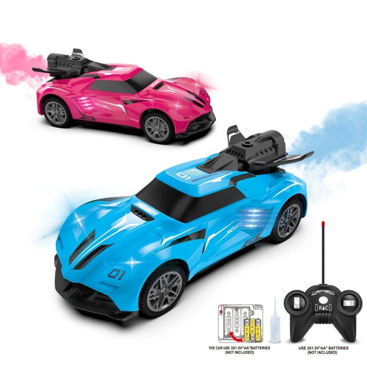 SL-354A 27 Frequency 1:24 Light Spray Remote Control Car Toy Model(Rose Red) - RC Cars by buy2fix | Online Shopping UK | buy2fix