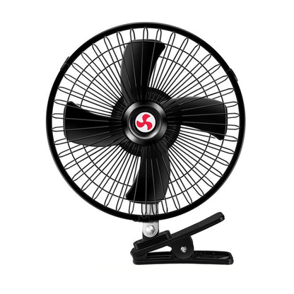 Car Powerful Fixing Clip Cooling High Wind Power Electric Fan, Specification: 10 inch Black 24V - In Car by buy2fix | Online Shopping UK | buy2fix