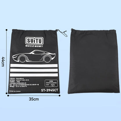 SUITU R-3945 Car Winter Front Glass Snow Shield Defrost Sunshade Thickened Car Clothing, Style: Non-magnet Clip Door - In Car by SUITU | Online Shopping UK | buy2fix