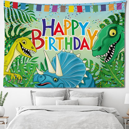 Happy Birthday Photo Backdrop Party Decoration Tapestry, Size: 230x150cm(GT56-3) - Camera Accessories by buy2fix | Online Shopping UK | buy2fix