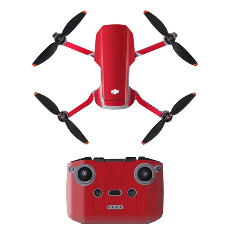 Sunnylife MM2-TZ452 For DJI Mini 2 Waterproof PVC Drone Body + Arm + Remote Control Decorative Protective Stickers Set(Drawing Red) - DJI & GoPro Accessories by Sunnylife | Online Shopping UK | buy2fix
