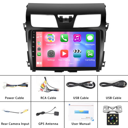 For Nissan Teana 13-16 10.1-inch Reversing Video Large Screen Car MP5 Player, Style: WiFi Edition 1+16G(Standard+8 Lights Camera) - In Car by buy2fix | Online Shopping UK | buy2fix