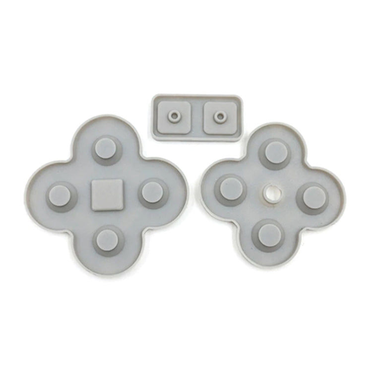 For NDSL NDS Lite Game 6sets Conductive Rubber Pad Soft Silicone Adhesive Key Button Pads - Repair & Spare Parts by buy2fix | Online Shopping UK | buy2fix