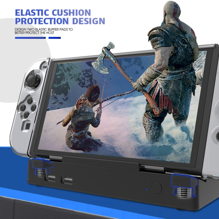 For Nintendo Switch / Switch OLED SW335 Network Card Investment Base HDMI Video Conversion Charging Bracket Storage - Charger & Power by buy2fix | Online Shopping UK | buy2fix