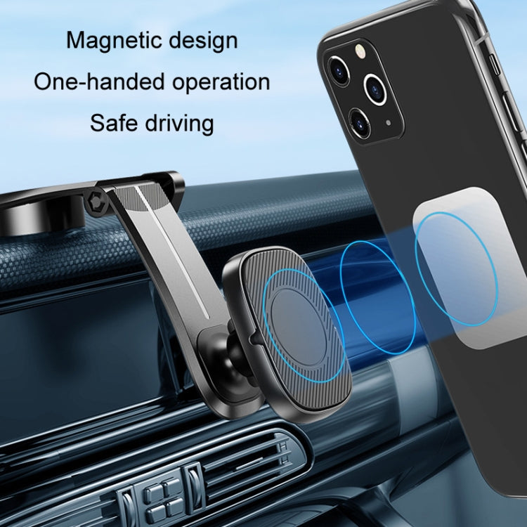 Multi-angle Adjustable Car Magnetic Suction Sticky Mobile Phone Holder(S1) - In Car by buy2fix | Online Shopping UK | buy2fix