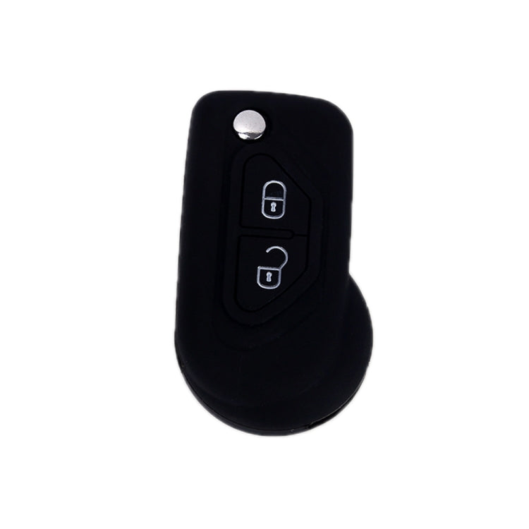 For Citroen C5/Elysee 2pcs Silicone Key Protector(Black) - In Car by buy2fix | Online Shopping UK | buy2fix