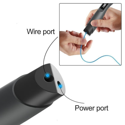 SL-300  3D Printing Pen 8 Speed Control High Temperature Version Support PLA/ABS Filament With US Plug(Black -green) - Consumer Electronics by buy2fix | Online Shopping UK | buy2fix