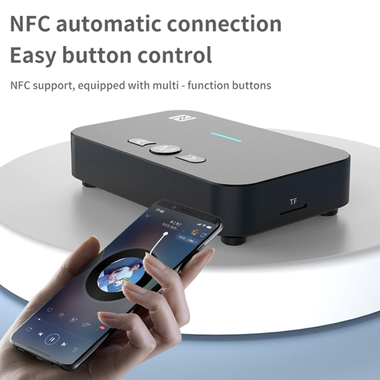 A2 NFC 5.1 Bluetooth U Disk/TF Card/AUX/RCA Receiving Transmitter - Audio Receiver Transmitter by buy2fix | Online Shopping UK | buy2fix