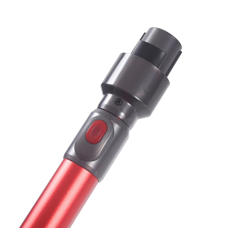 For Dyson V7 V8 V10 V11 V15 Vacuum Cleaner Telescopic Rod Metal Extension Tube(Red) - Consumer Electronics by buy2fix | Online Shopping UK | buy2fix