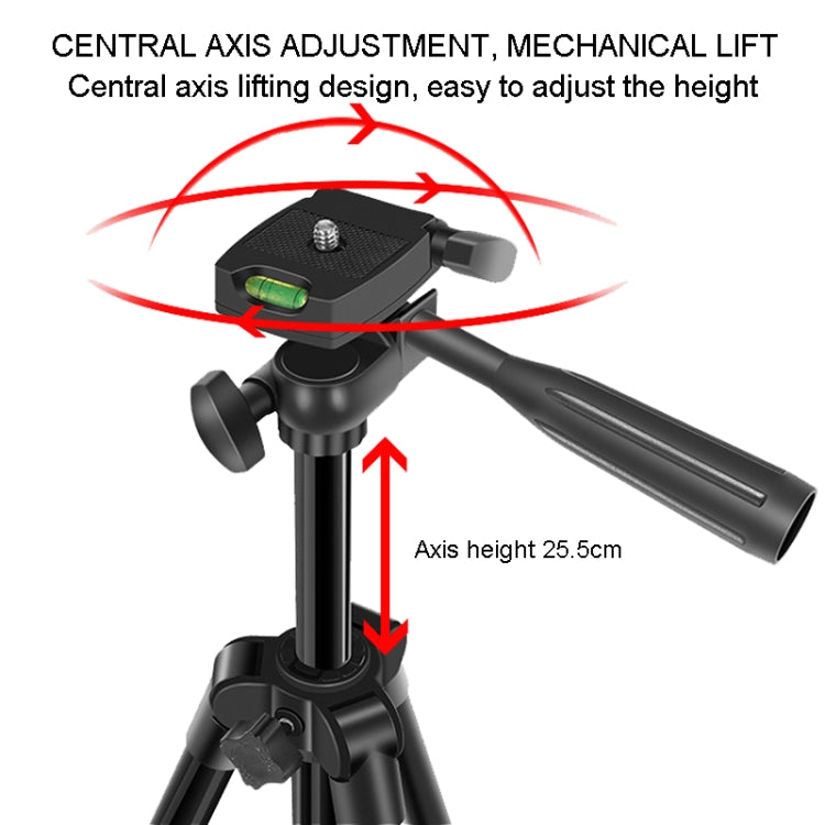 KIT-15LM Tripod Fill Light With Microphone Vlogging Kit  For Live Phone Recording(Black) - Consumer Electronics by buy2fix | Online Shopping UK | buy2fix