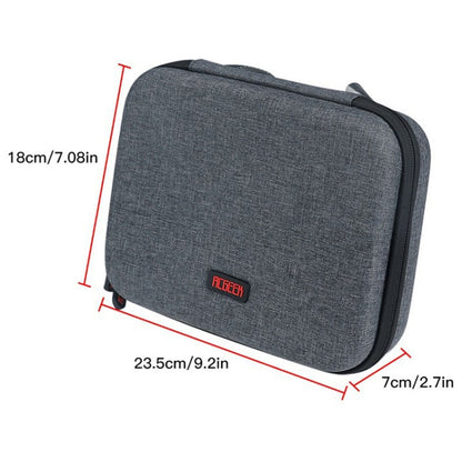 RCGEEK for DJI Action 2 Sports Camera Wear-resistant Shock-absorbing Storage Bag(Grey) -  by RCGEEK | Online Shopping UK | buy2fix