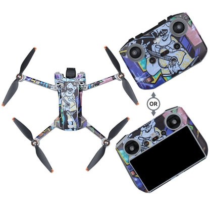 For DJI Mini 3 Pro Remote Control Body Sticker ,Spec: RC-N1 Without Screen(Guitar Singer) - Stickers by RCSTQ | Online Shopping UK | buy2fix