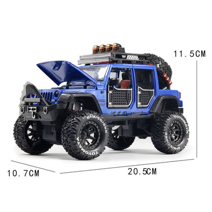 1:24 Simulation Alloy SUV Model Sound and Light Toys for Children(Orange) - Model Toys by buy2fix | Online Shopping UK | buy2fix