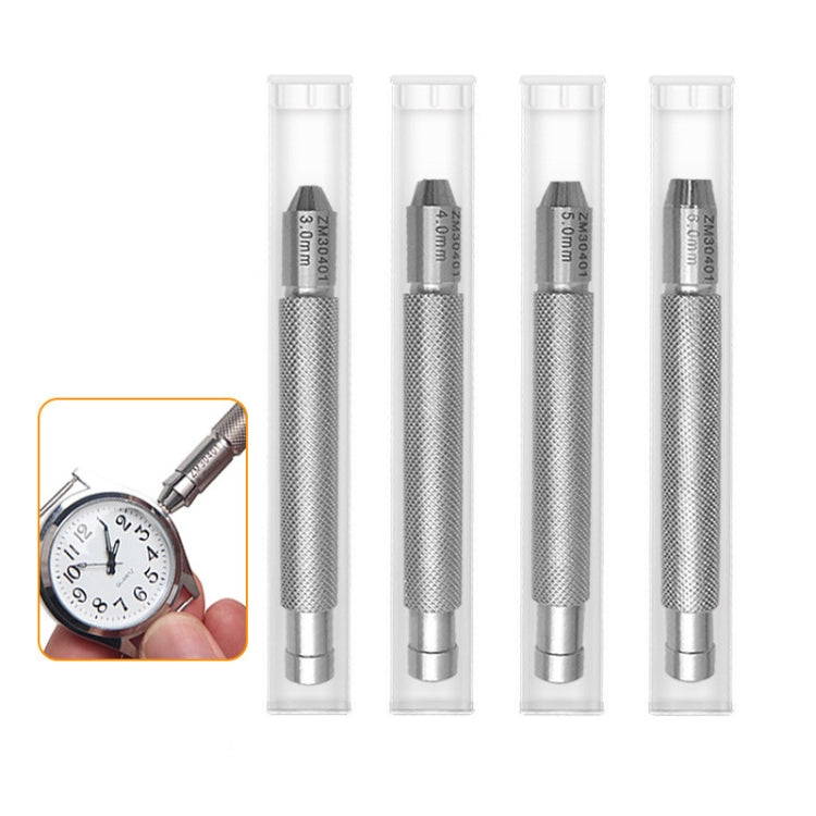 QYZ7021 3.0-4.0mm Watch Clockwork Time Adjustment Tool Stainless Steel Watch Handle - Watch Repair Tools by buy2fix | Online Shopping UK | buy2fix