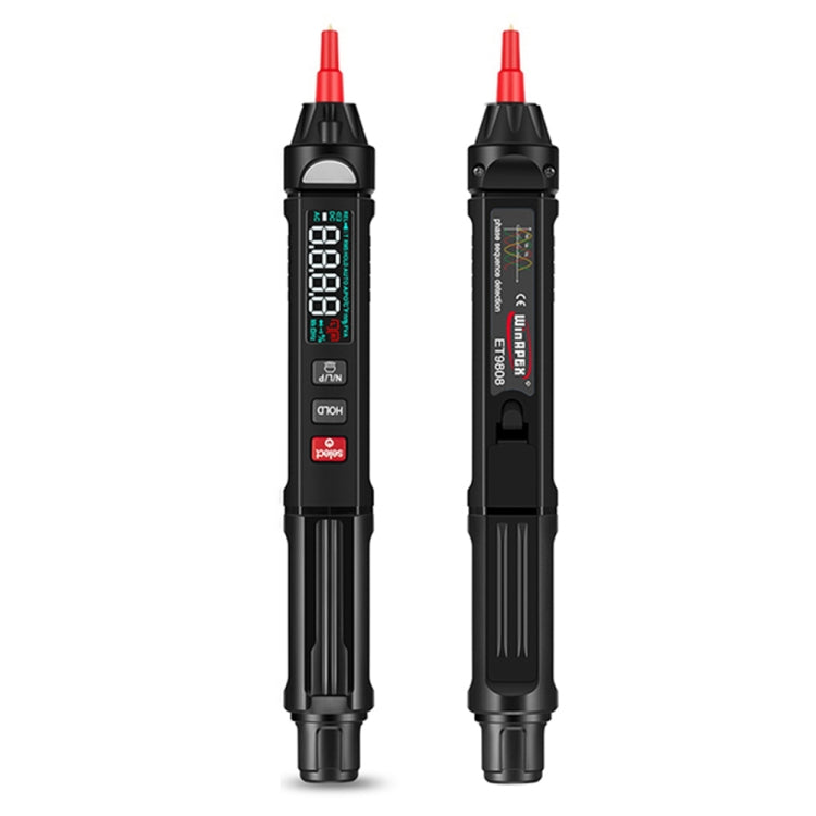WinAPEX  ET8908  Digital Multimeter Voltage Test Pen Capacitance Meter Diode NVC Tester - Digital Multimeter by WinAPEX | Online Shopping UK | buy2fix