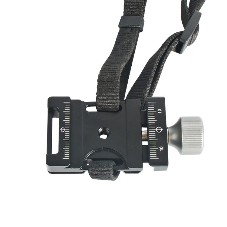 BEXIN QJ-05 Camera Shoulder Strap Clamp Quick Release Plate Clamp Ball Head Adapter - Quick Release Plate by BEXIN | Online Shopping UK | buy2fix