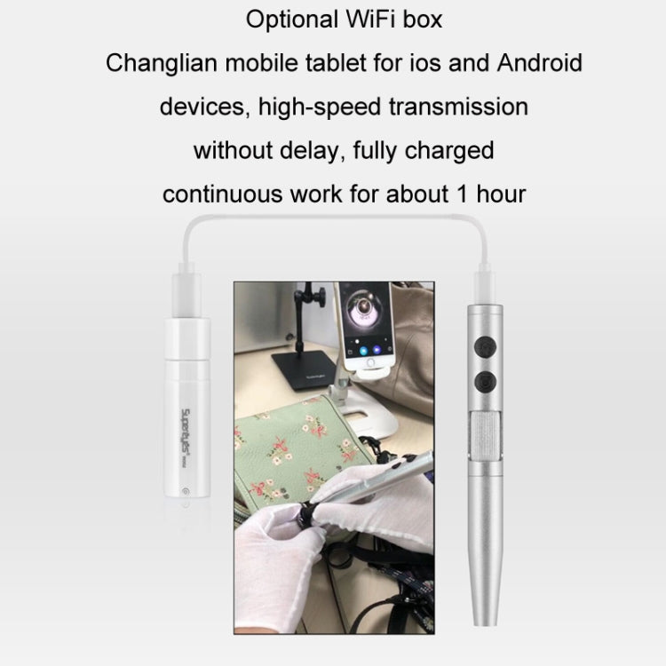 5 Million Digital Electron Microscope Magnifying Dermatoscope, Specification: B008 Waterproof+WIFI Box (Mobile Version) - Digital Microscope by buy2fix | Online Shopping UK | buy2fix