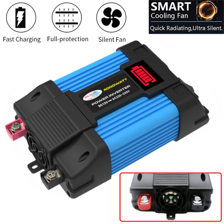 12V-110V 300W SOLIKE TECH Vehicle Inverter Sine Wave Convertor Auto Inverter - Pure Sine Wave by SOLIKE TECH | Online Shopping UK | buy2fix