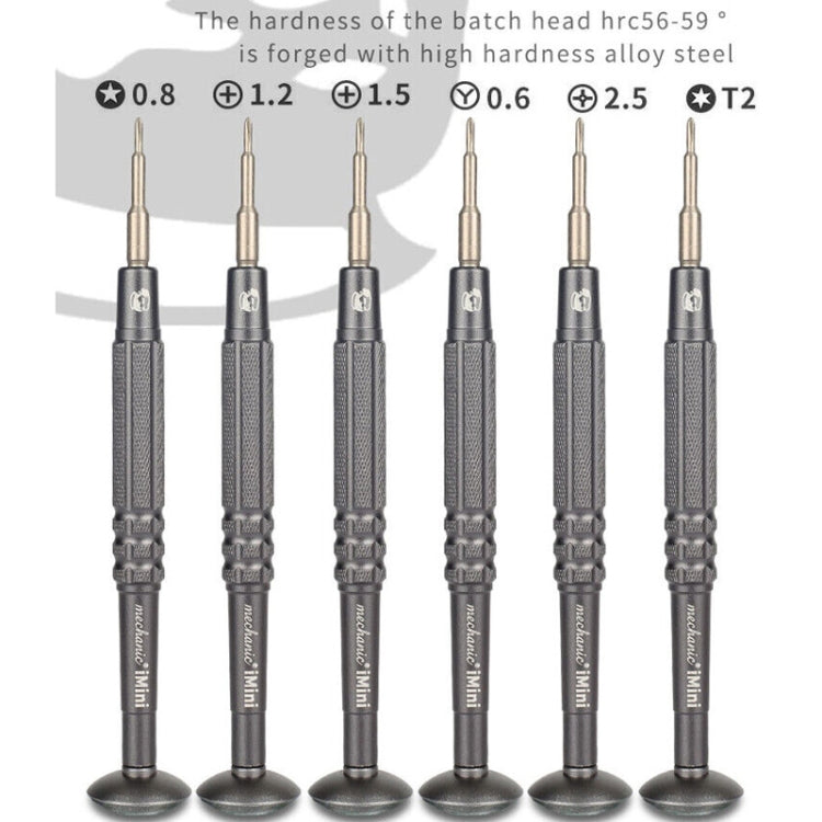 MECHANIC iMini Series Mobile Phone Repair Glasses Screw Batch Clock Tool, Series: T2 - Screwdriver by MECHANIC | Online Shopping UK | buy2fix