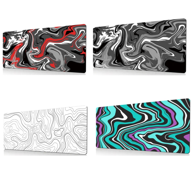 Large Abstract Mouse Pad Gamer Office Computer Desk Mat, Size: 300 x 800 x 2mm(Abstract Fluid 23) - Mouse Pads by buy2fix | Online Shopping UK | buy2fix