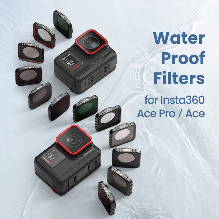 For Insta360 Ace Pro CPL+ND8+ND16+ND32 aMagisn Waterproof Filter Protective Goggles Sports Camera Accessories - Len Accessories by aMagisn | Online Shopping UK | buy2fix