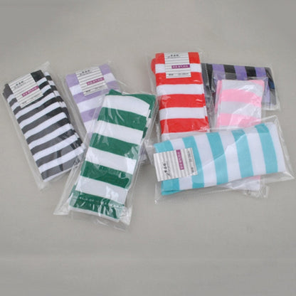Children Color Striped Stockings Japanese Thigh Socks, Size:One Size(Blue and White Pinstripe) - Outdoor & Sports by buy2fix | Online Shopping UK | buy2fix