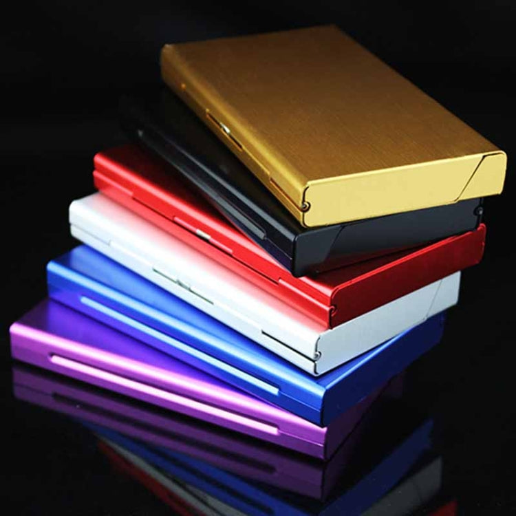 Ultra-thin Personality Creative Ladies Cigarette Case Metal Cigarette Case(Gold) - Home & Garden by buy2fix | Online Shopping UK | buy2fix