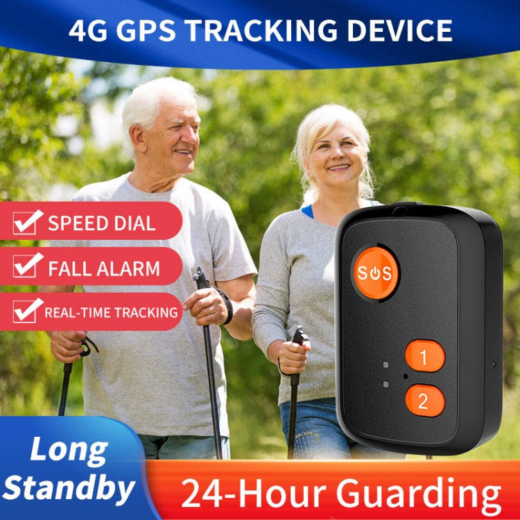 V51 IP67 Waterproof 4G LTE 3G 2G GSM Elderly SOS Button Emergency Alarm GPS Tracker - In Car by buy2fix | Online Shopping UK | buy2fix