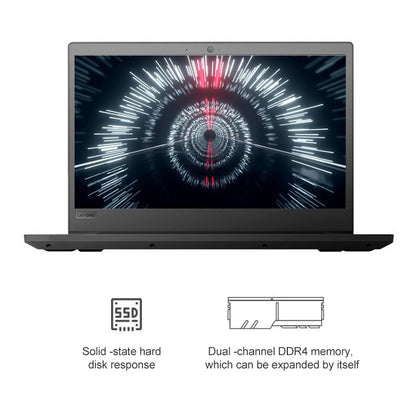 Lenovo E41-55 Laptop, 14 inch, 8GB+512GB, Windows 10 Pro, AMD Ryzen 5 3500U Quad Core up to 3.7GHz, Support Wi-Fi / RJ45 - Lenovo by Lenovo | Online Shopping UK | buy2fix