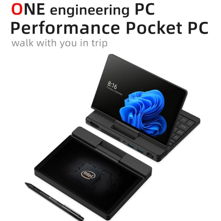 ONE-NETBOOK A1 Pro Engineer PC, 7.0 inch, 16GB+512GB, Windows 11 Intel 11th Core i3, Support WiFi & BT Fingerprint Unlock - Others by ONE-NETBOOK | Online Shopping UK | buy2fix