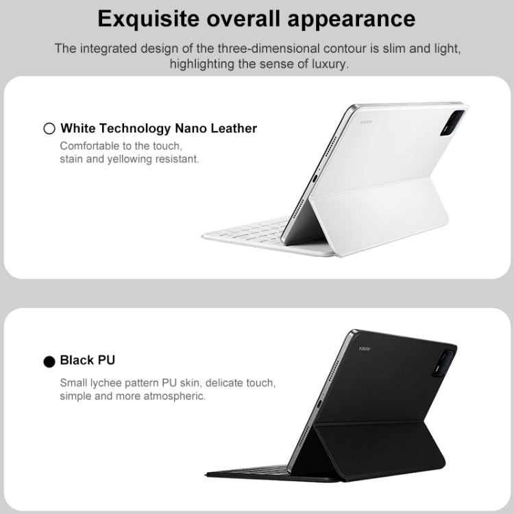 Original For Xiaomi Pad 6 / 6 Pro Keyboard Protective Leather Case (Black) - Others Keyboard by Xiaomi | Online Shopping UK | buy2fix