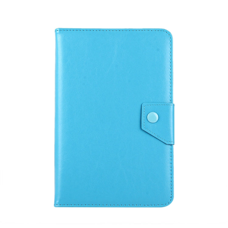 10 inch Tablets Leather Case Crazy Horse Texture Protective Case Shell with Holder for Asus ZenPad 10 Z300C, Huawei MediaPad M2 10.0-A01W, Cube IWORK10(Baby Blue) - 10 - 11 inch by buy2fix | Online Shopping UK | buy2fix