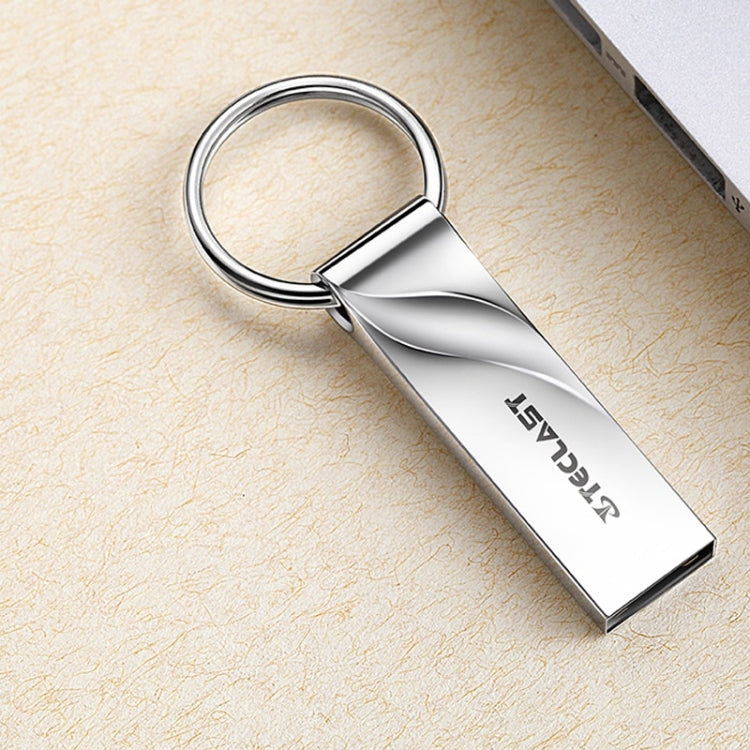 TECLAST 64GB USB 2.0 Fashion and Portable Metal USB Flash Drive with Hanging Ring - USB Flash Drives by TECLAST | Online Shopping UK | buy2fix