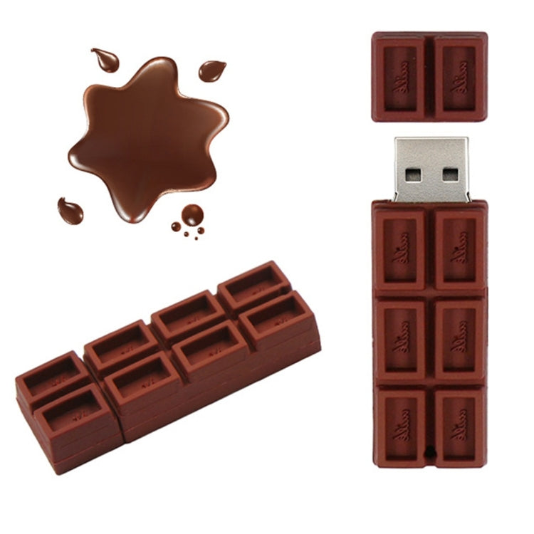 MicroDrive 64GB USB 2.0 Creative Chocolate U Disk - USB Flash Drives by MicroDrive | Online Shopping UK | buy2fix