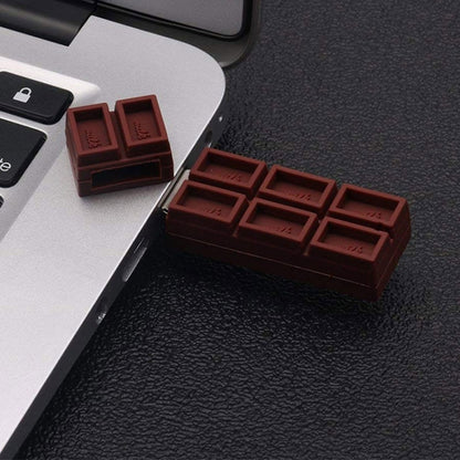 MicroDrive 64GB USB 2.0 Creative Chocolate U Disk - USB Flash Drives by MicroDrive | Online Shopping UK | buy2fix